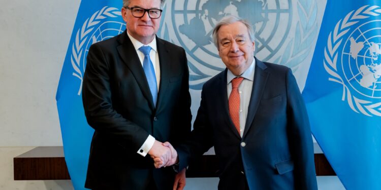 Lajçak takohet me Guterres, flasin për Ballkanin Perëndimor