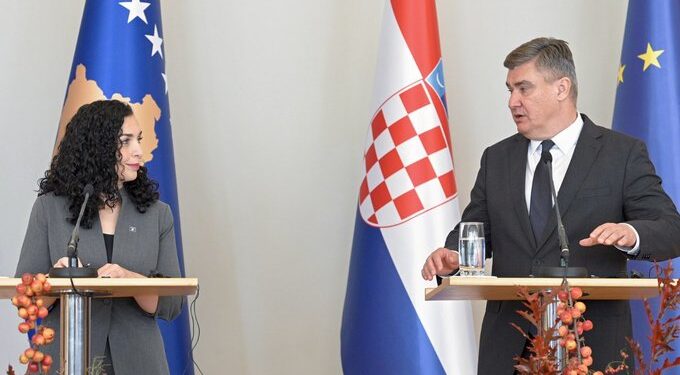 Milanoviq president i Kroacisë, Osmani e uron dhe shpreh gatishmërinë për bashkëpunim