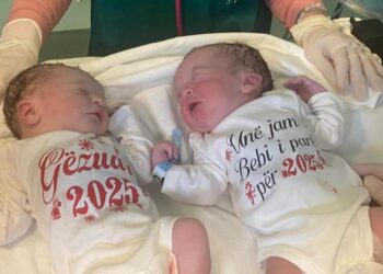 Shqipëria e nis vitin 2025 me binjakë