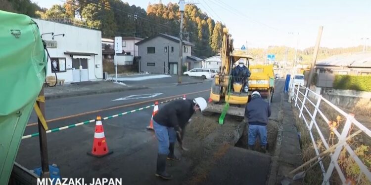Pamje nga tërmeti që goditi Japoninë