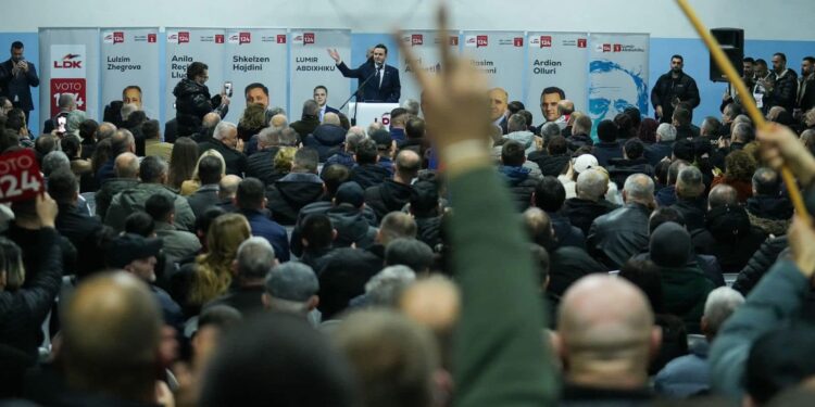LDK thotë se në Gadime mori mbështetje nga qytetarët