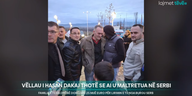 “Hasan Dakaj u maltretua në burgun e Serbisë” – Familja dhuroi dorëzani 25 mijë euro