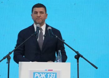 Krasniqi në Ferizaj: PDK e ka rikthyer pulsin, votoni 131 dhe Bedri Hamzën për kryeministër