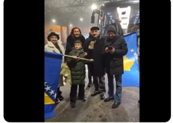 Disa shtetas nga BeH janë pritur në pikën kufitare nga zëvendëskryeministrja e Kosovës