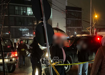 Pamje nga vendi i ngjarjes ku u plagos një person në Dragodan