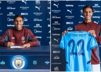 Zyrtare: Vitor Reis, lojtar i ri i Manchester Cityt