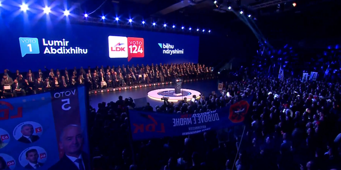 LDK-ja hap zyrtarisht fushatën për zgjedhjet e 9 shkurtit