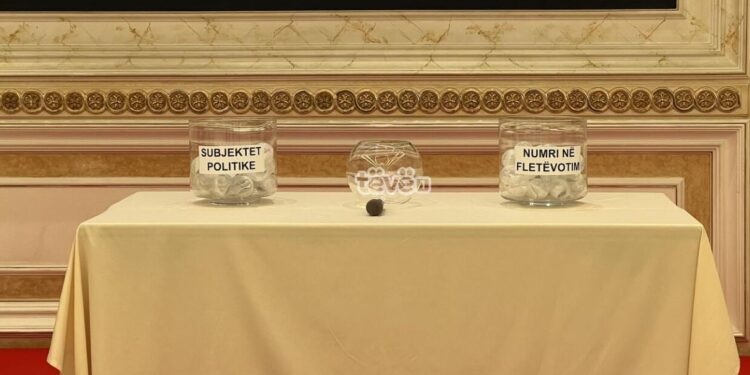 Kjo është renditja e subjekteve politike për zgjedhjet e 9 shkurtit