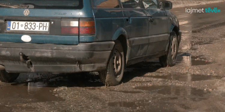 Banorët në hall me rrugën “Bajram Bahtiri” në Prishtinë: Ka dy muaj që është kështu