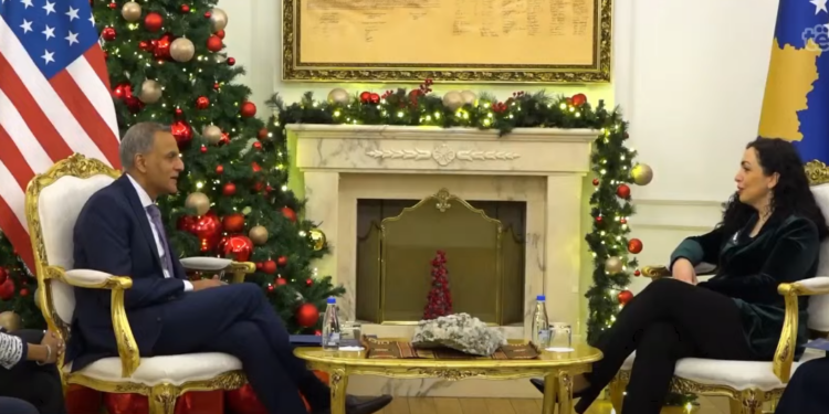 “Do ta finalizojmë dialogun strategjik” – Çfarë diskutoi zv.sekretari amerikan me Osmanin e Kurtin?