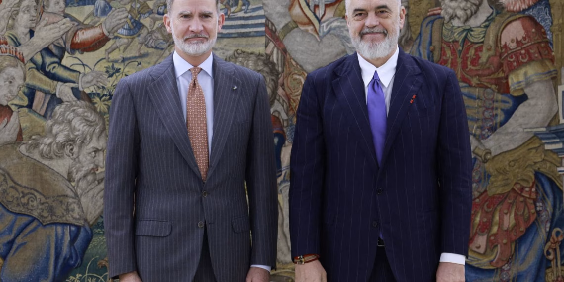 Rama pritet nga Mbreti Felipe VI i Spanjës