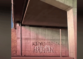 “Kryeministër hajvan” – shfaqen grafite në Prishtinë drejtuar Albin Kurtit