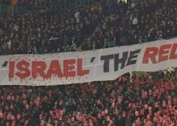 Tifozët e Celticut mbështesin Palestinën dhe porositin UEFA-n: “Jepi Izraelit një karton të kuq!”
