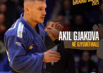 Akil Gjakova në gjysmëfinale të Grand Slam “Paris 2025”