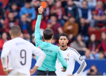 Bellingham suspendohet për dy ndeshje