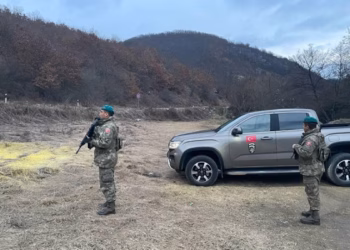 Ushtarët nga Turqia zhvilluan patrullim rutinë në veri
