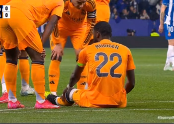 Reali mbetet tri javë pa Rudigerin