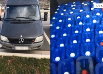 Tentoi të fuste nga Kosova në Shqipëri rreth 1.2 tonë naftë kontrabandë, arrestohet 39-vjeçari