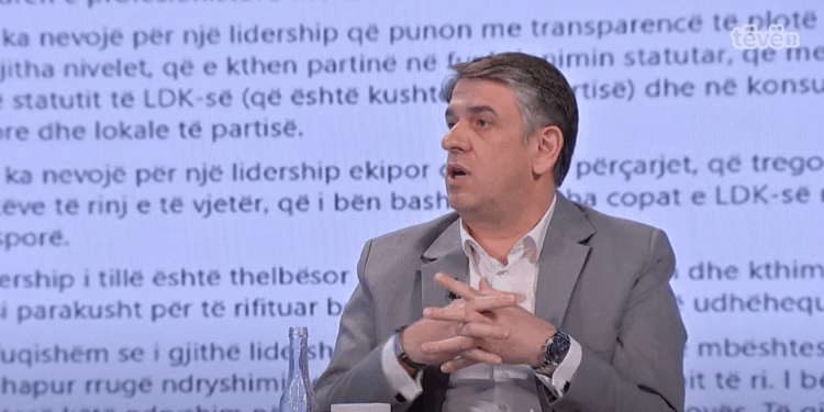 Maloku për pakënaqësitë në LDK: Duhet referomë e menjëhershme përbrenda subjektit politik