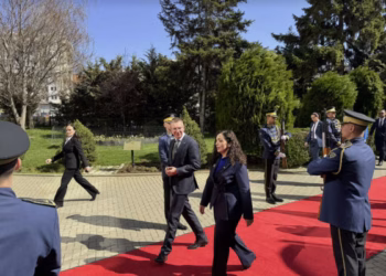 ​Osmani në takim me presidentin e Letonisë