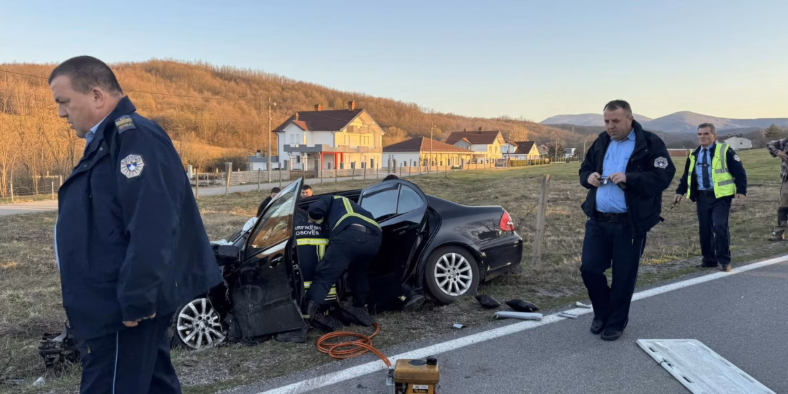 Policia jep detaje për aksidentit me të lënduar në Gjakovë