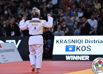 Distria Krasniqi në finale, siguron njërën nga dy medaljet e para, në Linz
