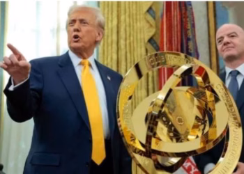 Trump dhe Infantino e prezantojnë trofeun e Kupës së Botës për Klube