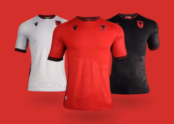 Kombëtarja e Shqipërisë zbulon fanellat e reja kundër Anglisë