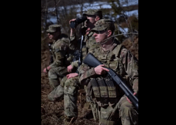 KFOR-i amerikan kryen patrullime në veri të Kosovës