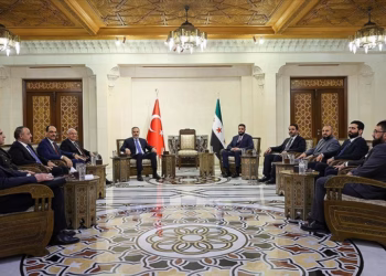 Delegacioni i lartë turk takohet me presidentin sirian në Damask