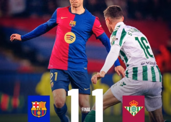 Barcelona nuk e shfrytëzon gabimin e Realit, barazon me Betisin