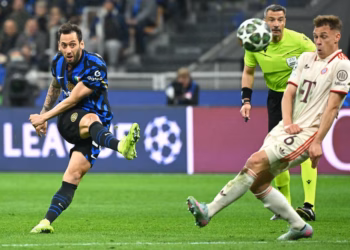 Interi në gjysmëfinale, eliminon gjigantin gjerman Bayern Munchen