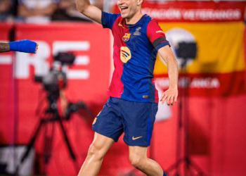 Dominim i Barcelonës, në pjesën e parë, një gol dhe një shtyllë kundër Realit