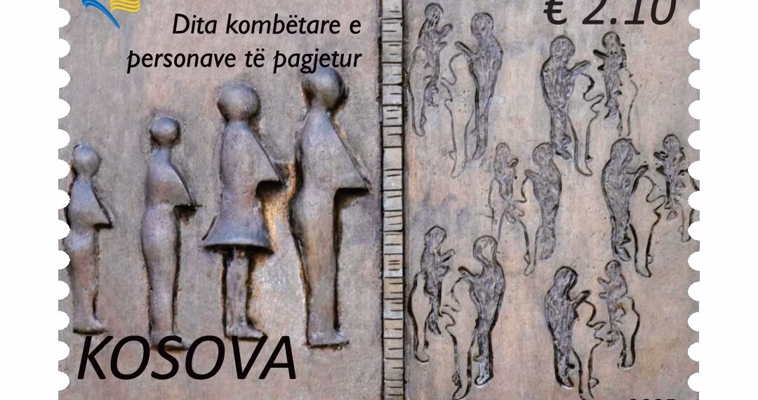 Posta e Kosovës nderon të pagjeturit me pullë postare