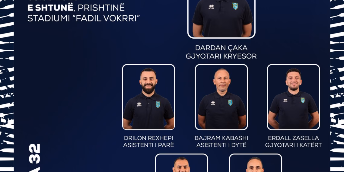 FFK-ja zbulon zyrtarët e dueleve të xhiros 32, në Superligë