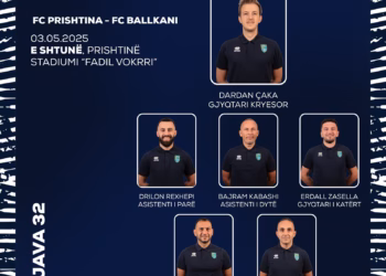 FFK-ja zbulon zyrtarët e dueleve të xhiros 32, në Superligë
