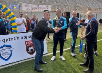 Kombëtarja e veteranëve fiton turneun “Prizren Masters Cup 2025”