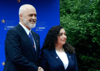 Edi Rama e pret presidenten Osmani në Samitin e Komunitetit Politik