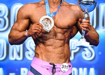 Rilind Musa, kampion i Ervopës në bodybuilding dhe fitnes
