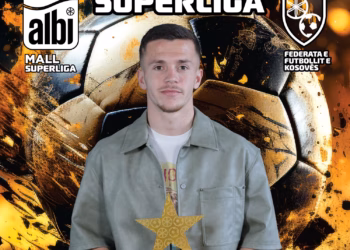 Erion Sadriu shpallet “Ylli i javës” në Superligën e futbollit