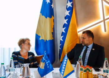 Gërvalla dhe diplomati boshnjak diskutojnë për thellim të bashkëpunimit