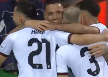 Letonia – Shqipëria, 1:1 pas pjesës së parë