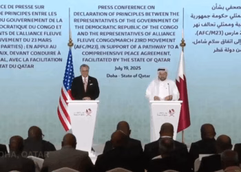 Rebelët e mbështetur nga Kongoja dhe Ruanda nënshkruajnë deklaratë për paqe në Katar