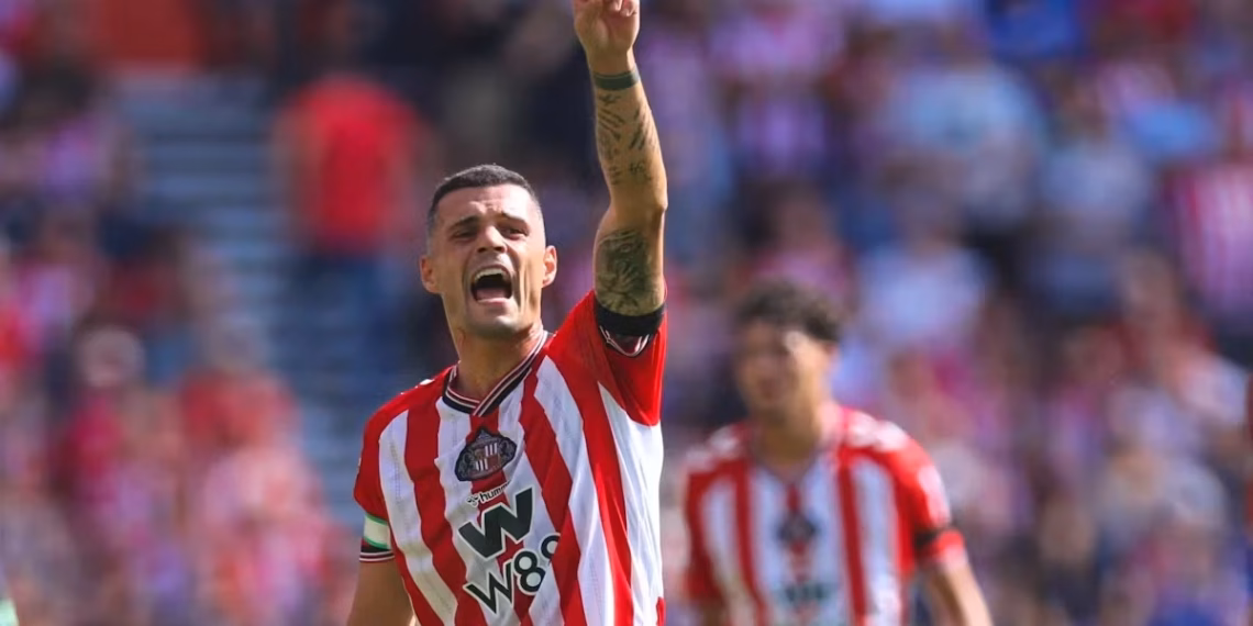 Fillim i mbarë i kapitenit Xhaka te Sunderlandi