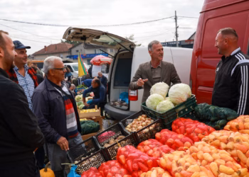 Osmani: Pazari i Fushë Kosovës do të modernizohet me tezga