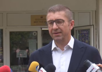 Mickoski: Pres të shpallim një fitore të madhe historike për VMRO-DPMNE-në