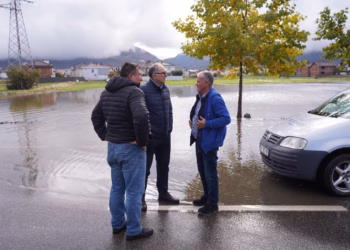 Përmbytje në disa zona në Prizren pas reshjeve të shiut të dielën