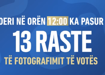 DnV evidenton 13 raste të fotografimit të votës