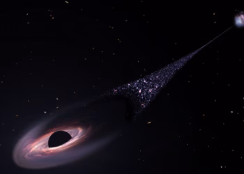 Shkencëtarët zbulojnë vrimën e zezë që lëviz me shpejtësi nëpër hapësirën ndërgalaktike