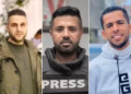 Njëmbëdhjetë të vrarë në Gaza nga sulmet izraelite, mes tyre tre gazetarë